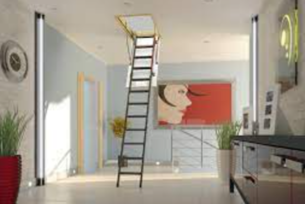 Reliable Wooden Loft Ladder for Regular Use