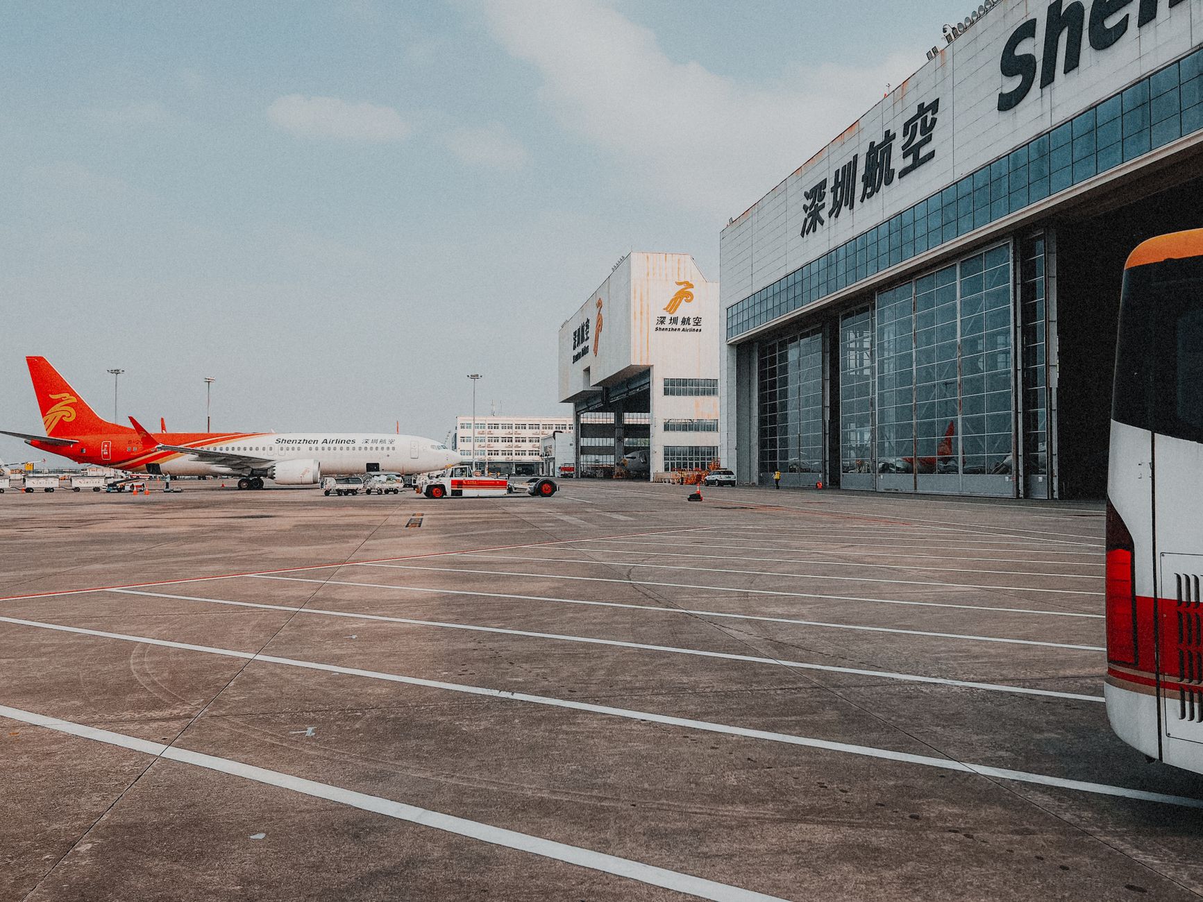 airport-like bus terminal