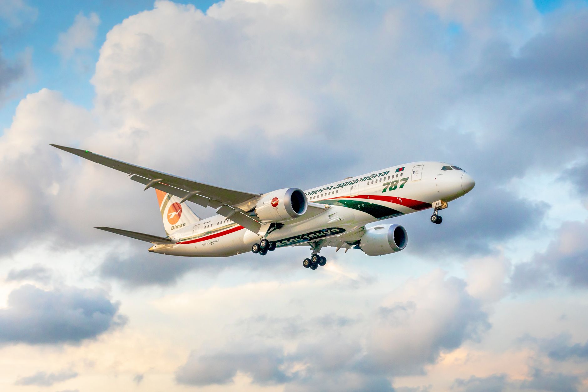 Biman flight emergency landing